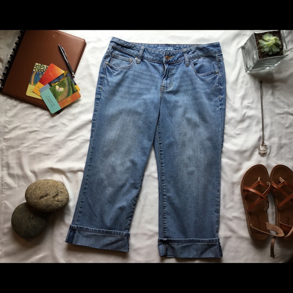 Apt 9 Mid Calf Jeans